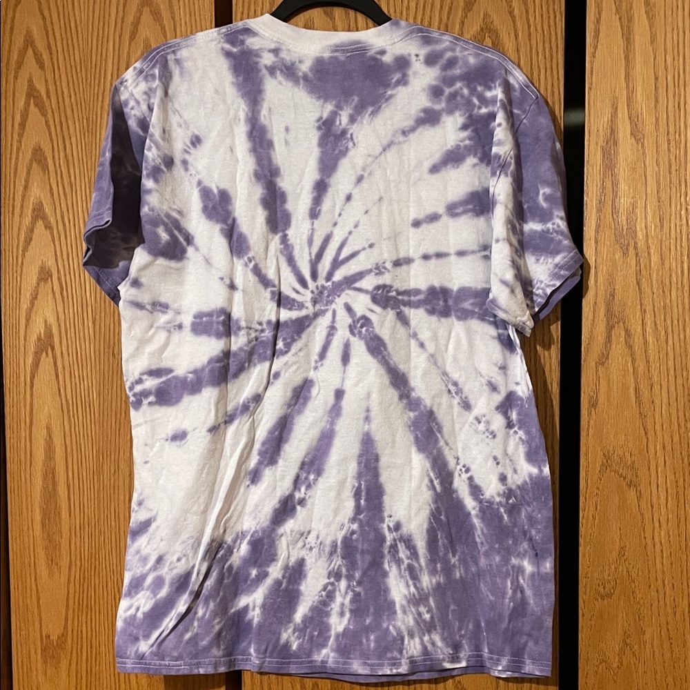 🌺SALE🌺 Urban Outfitters Purple Tie-Dye Death Note Tee - Picture 7 of 9
